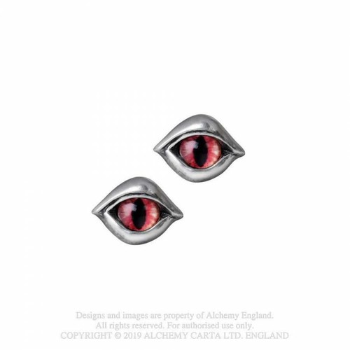 Alchemy gothic demoneye stud - -,